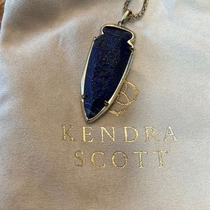 Kendra Scott Lapis Kimmy necklace